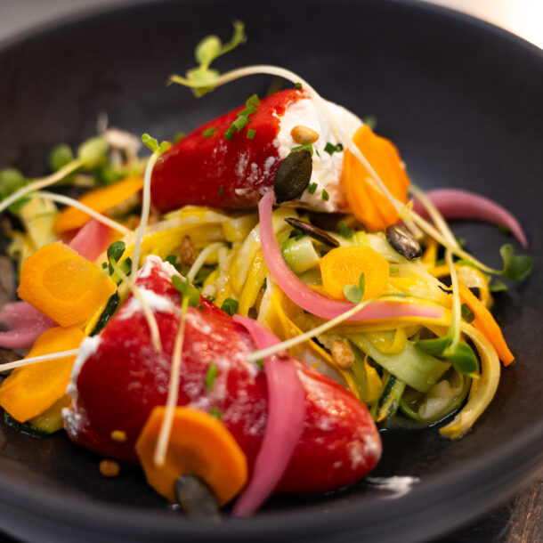 assiette du restaurant l'Albatros à Saint-Trojan